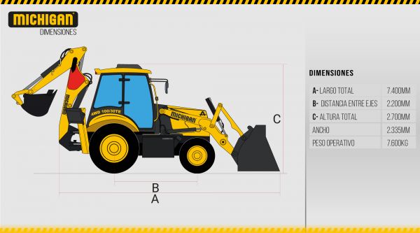Pala Frontal y Retro  4WD 102/30TE - 10582325N